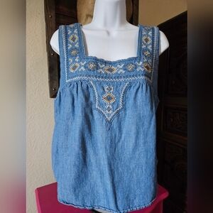 Wrangler Retro Sleeveless Denim